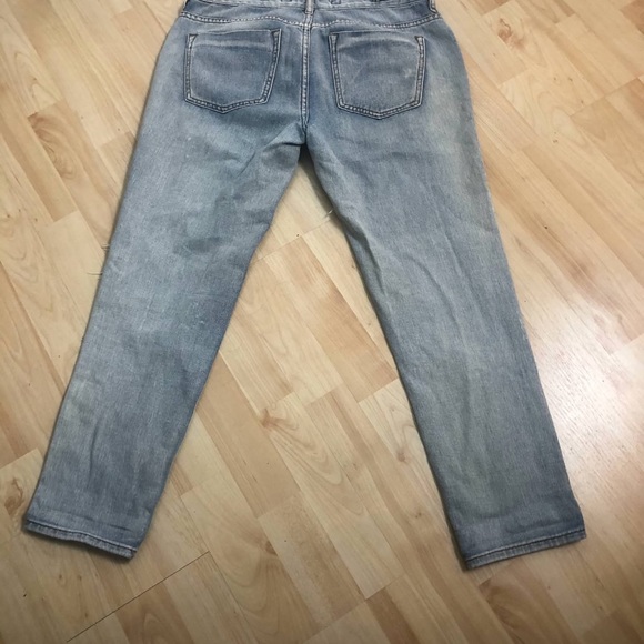 Jeans ripped Boyfriend light wash - Picture 4 of 5